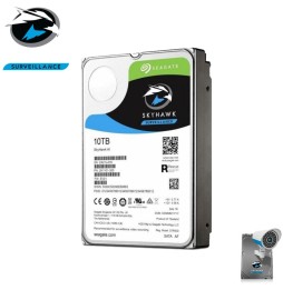 Disque Dur Vidéosurveillance 10 To Seagate SkyHawk ST10000VE0