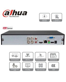 Dahua XVR5104H-4KL-I3...