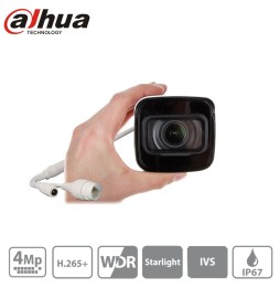 Caméra extérieure IP Poe Dahua tube 4mpx-IPC-HFW2431T-ZS-S2