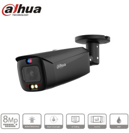 Caméra extérieure IP Poe Dahua TioC tube 8mpx- IPC-HFW3849T1-AS-PV-S5