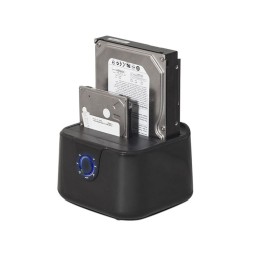 Station d’accueil clonage disque dur 2.5"/3.5" – Copieur autonome sans logiciel – USB 3.0 – Cloner vers SSD ou HDD