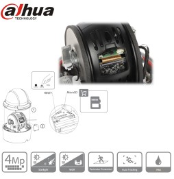 Dahua SD4A425DB-HNY caméra extérieure motorisé Auto-tracking IP PoE vision infrarouge 100m