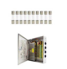 Fusible par 10 pour Coffret d’alimentation caméra DAHUA série PFM34