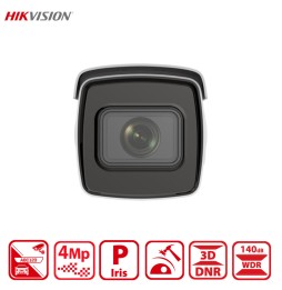 Caméra Hikvision reconnaissance de plaque voiture 4MP LAPI vue frontale objectif varifocal 8-32mm