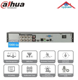 Dahua XVR5108H-I3 Enregistreur 8 voies coaxial