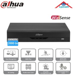 Dahua XVR5108H-I3 Enregistreur 8 voies coaxial