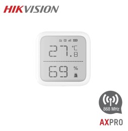 Capteur de température sans fil alarme AX PRO DS-PDTPH-E-WE