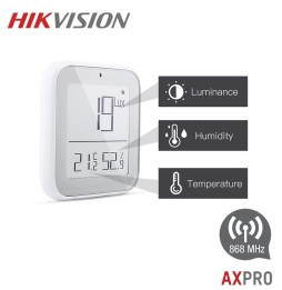 Capteur de température sans fil alarme AX PRO DS-PDTPH-E-WE
