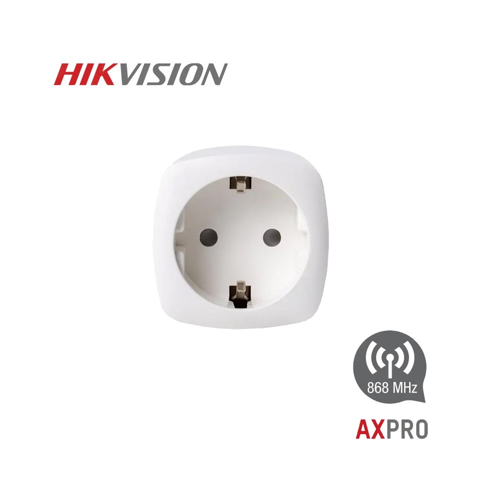 Hikvision prise connectée intelligente sans fil pour alarme AX Pro DS-PSP1-WE