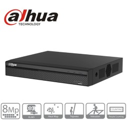 NVR4108HS-8P-4K DAHUA enregistreur IP POE vidéosurveillance 8 canaux