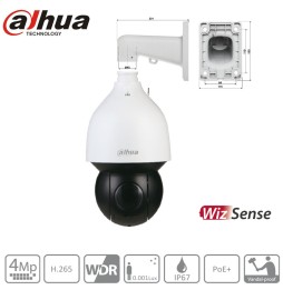 Dahua SD5A425XA-HNR caméra motorisé Auto-tracking IP PoE
