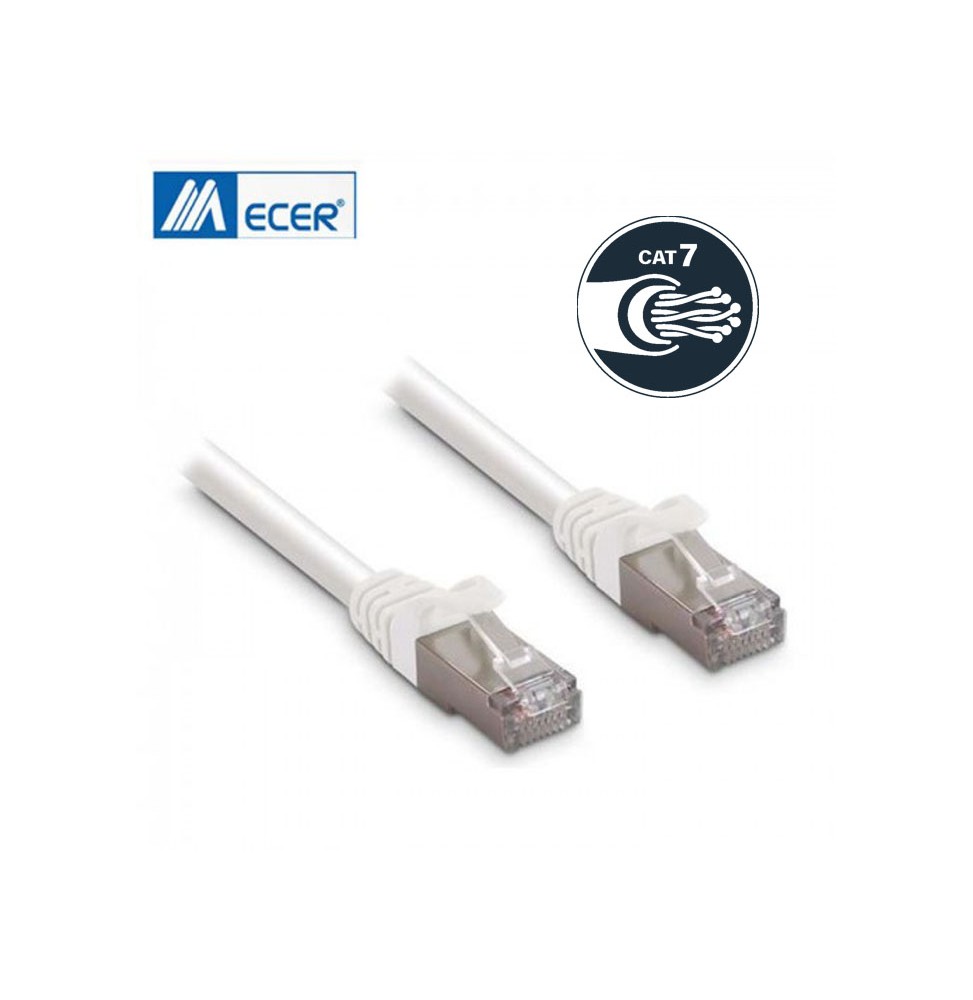 Câble réseau RJ45 10m cat 7 Gigabit