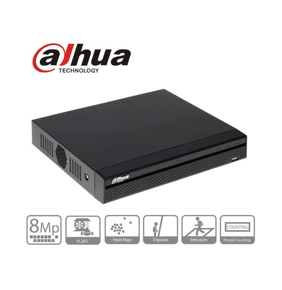 DAHUA NVR2104HS-P-S3 enregistreur IP POE 4 sorties RJ45