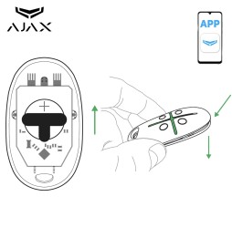 Télécommande alarme - AJAX - AJ-SPACECONTROL